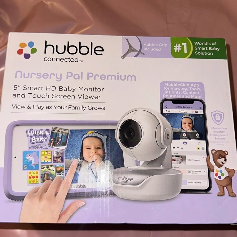 Hubble connected - Nursery Pal Premium - Baby Monitor system